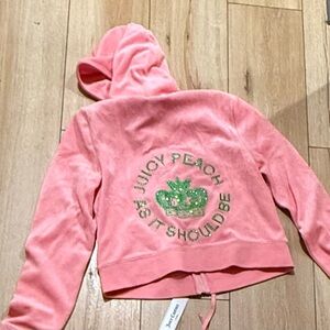Juicy Couture Coral Velour Jacket - Ashtin Earle collab